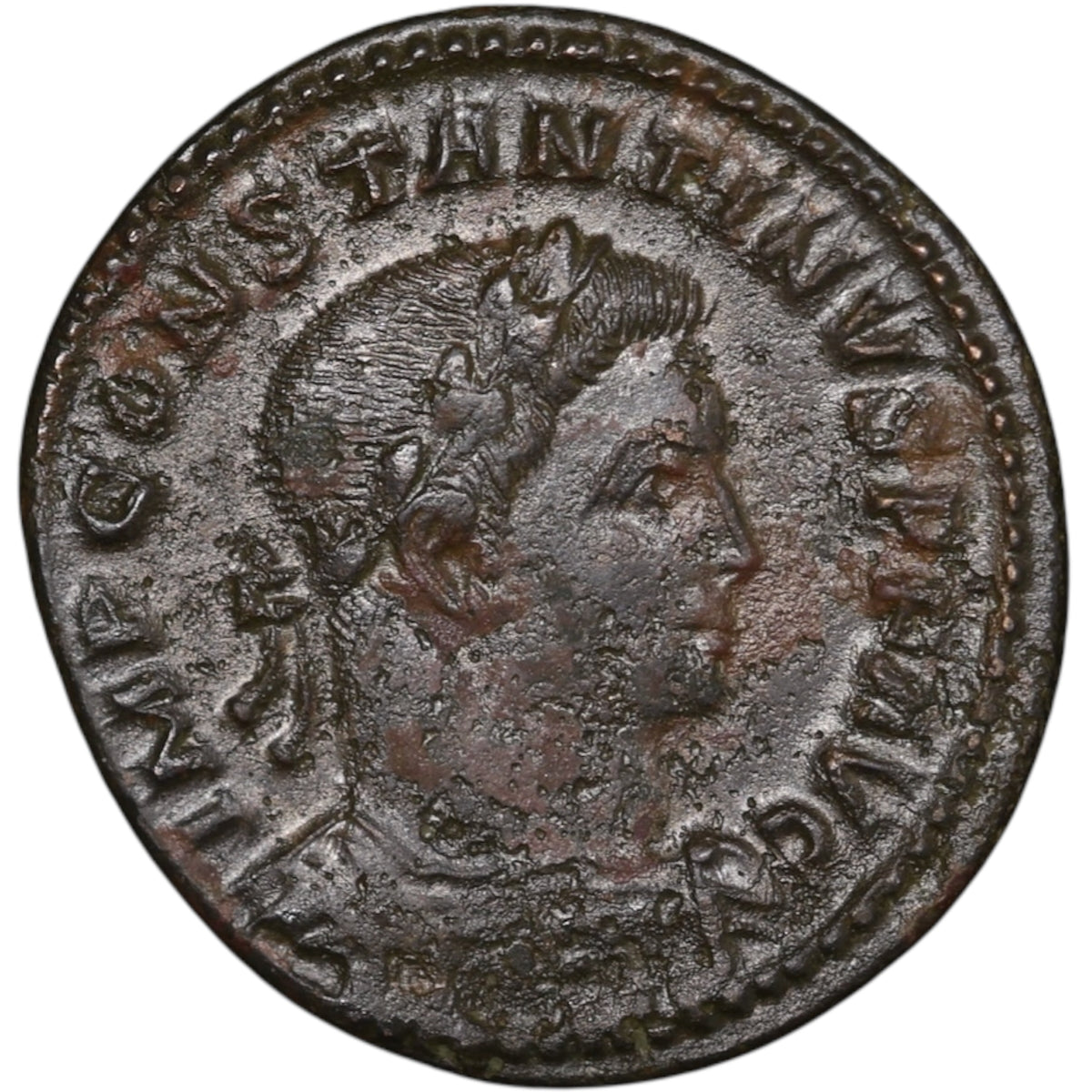 Constantino (307-337) Follis MARTI PATRI PROPVGNATORI Pruebas 7,59 gr