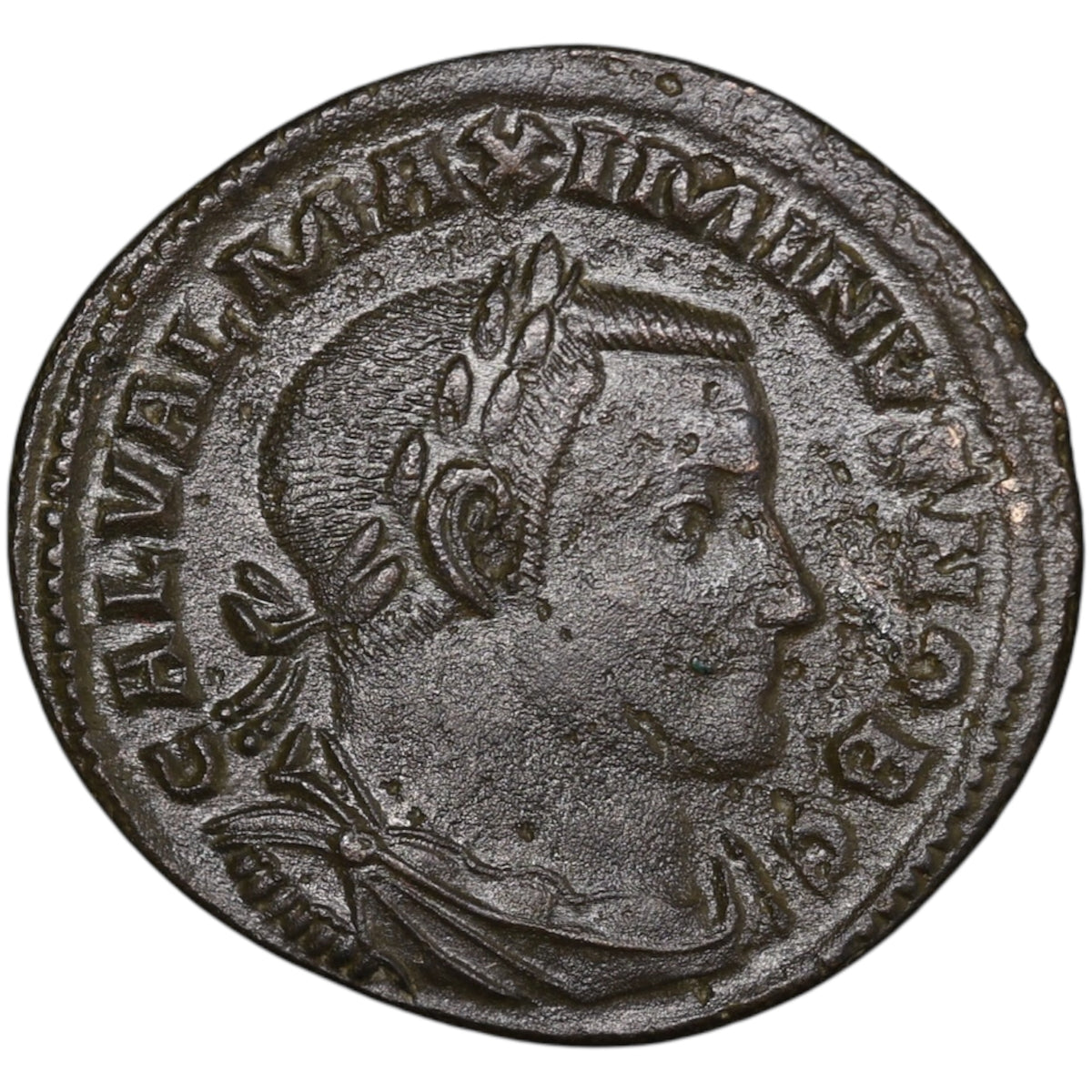 Galera (305-311) Follis Genio Popvli Romani Trier 8,54 gr
