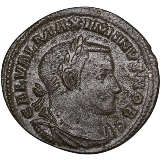 Galere (305-311) Follis genius Popvli Romani True 8,54 Gr