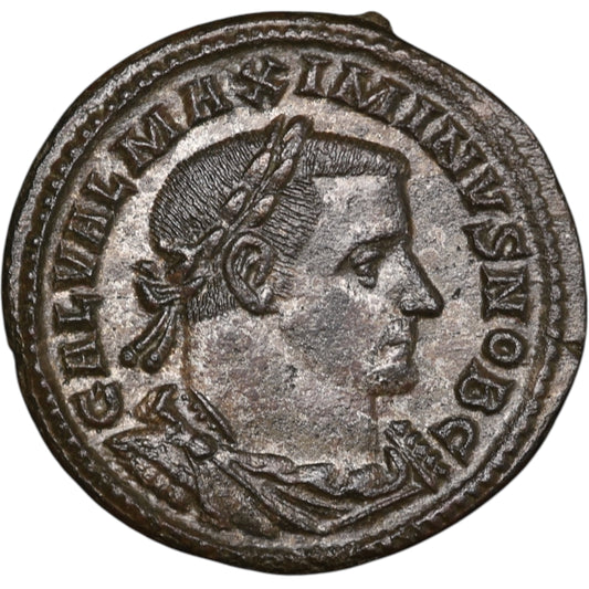Galere (305-311) Follis genius Popvli Romani True 11.19 Gr
