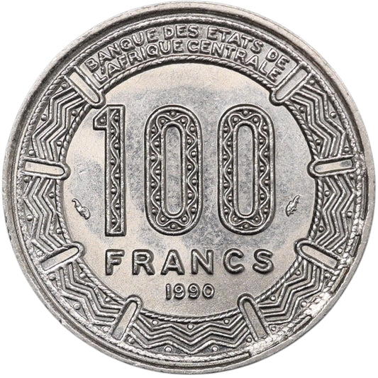 República del Chad 100 Francos 1990