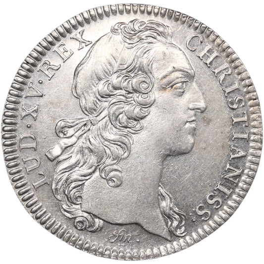 Jeton Louis XV (1715-1774) Etats de Bretagne 1744 Argent 6.61 gr