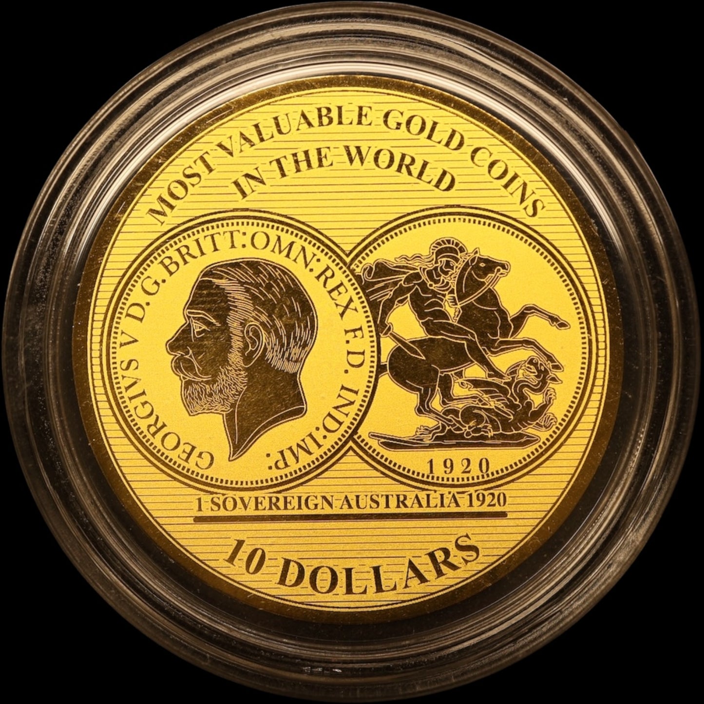 Coffret Îles Salomon 2018 7 pièces de 10 Dollars 1/100ème Once Or .999 BE
