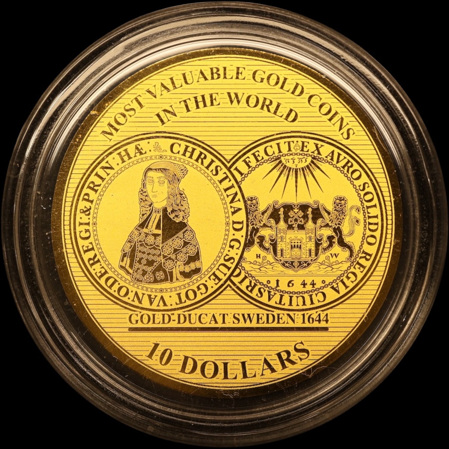 Coffret Îles Salomon 2018 7 pièces de 10 Dollars 1/100ème Once Or .999 BE
