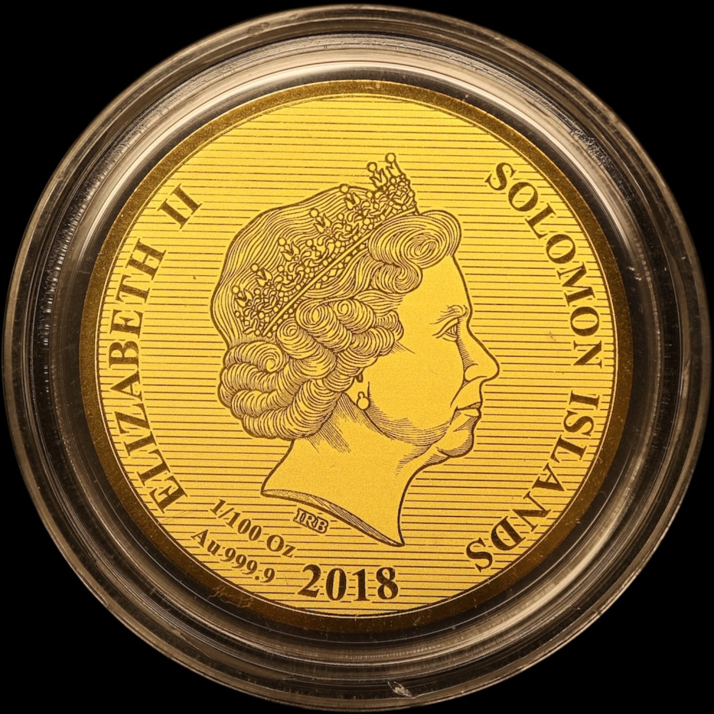 Coffret Îles Salomon 2018 7 pièces de 10 Dollars 1/100ème Once Or .999 BE