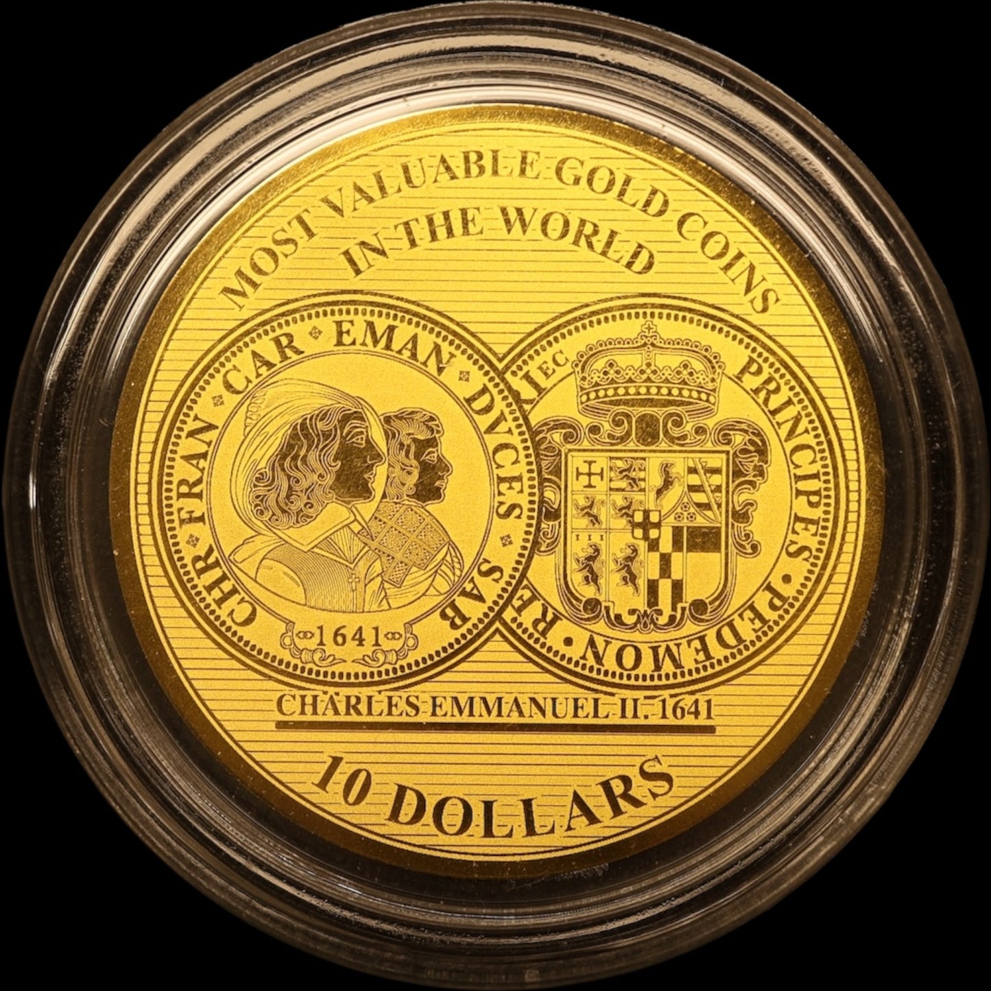 Coffret Îles Salomon 2019 7 pièces de 10 Dollars 1/100ème Once Or .999 BE