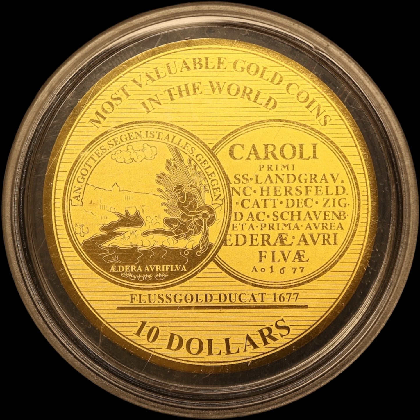 Coffret Îles Salomon 2019 7 pièces de 10 Dollars 1/100ème Once Or .999 BE