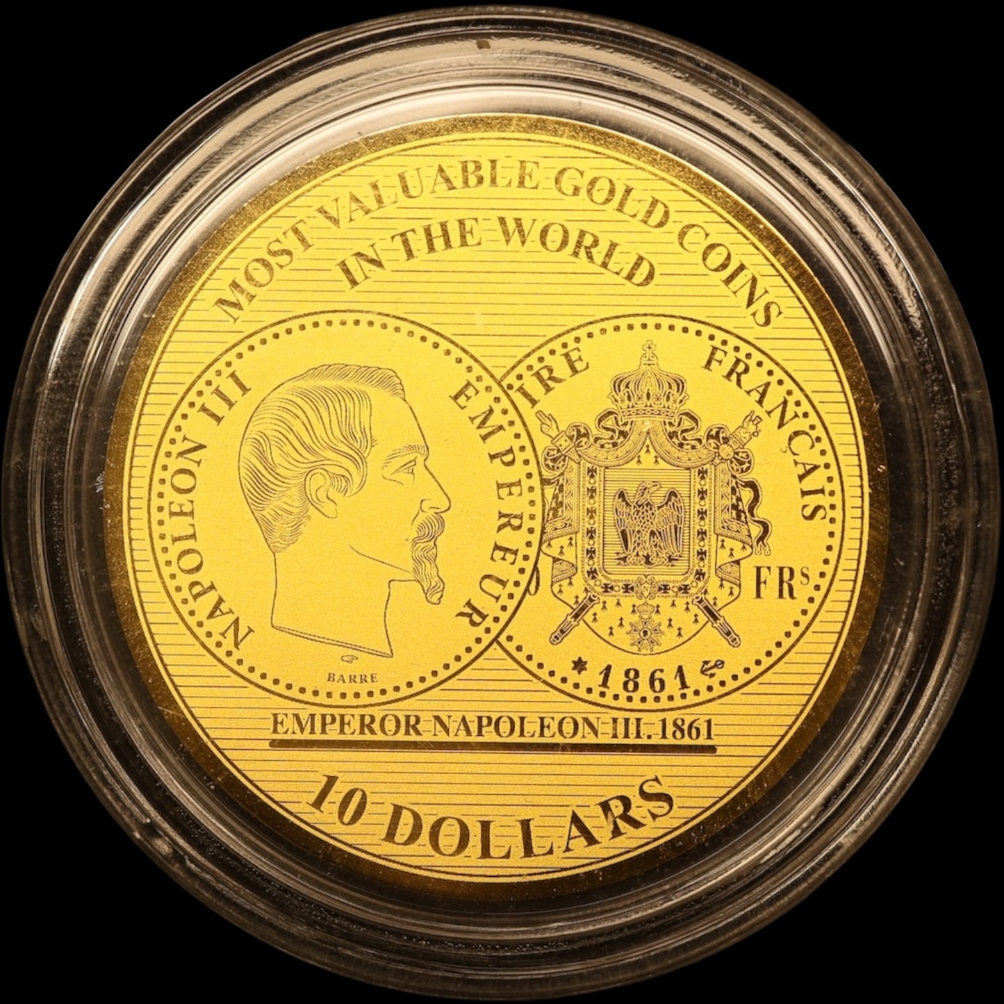 Coffret Îles Salomon 2019 7 pièces de 10 Dollars 1/100ème Once Or .999 BE