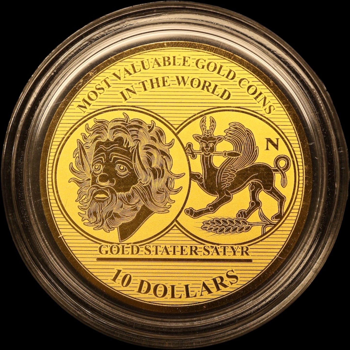 Coffret Îles Salomon 2017 7 pièces de 10 Dollars 1/100ème Once Or .999 BE