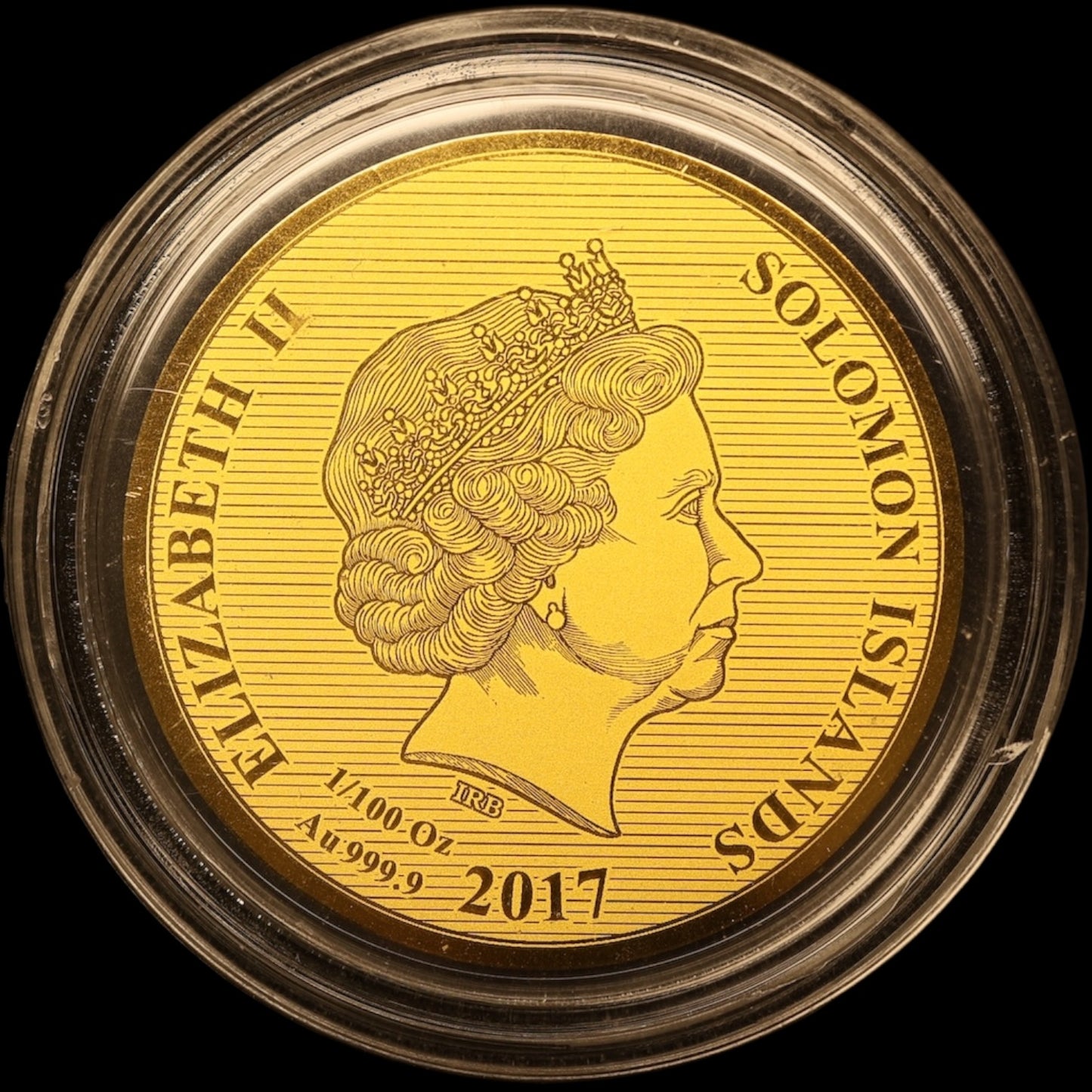 Coffret Îles Salomon 2017 7 pièces de 10 Dollars 1/100ème Once Or .999 BE