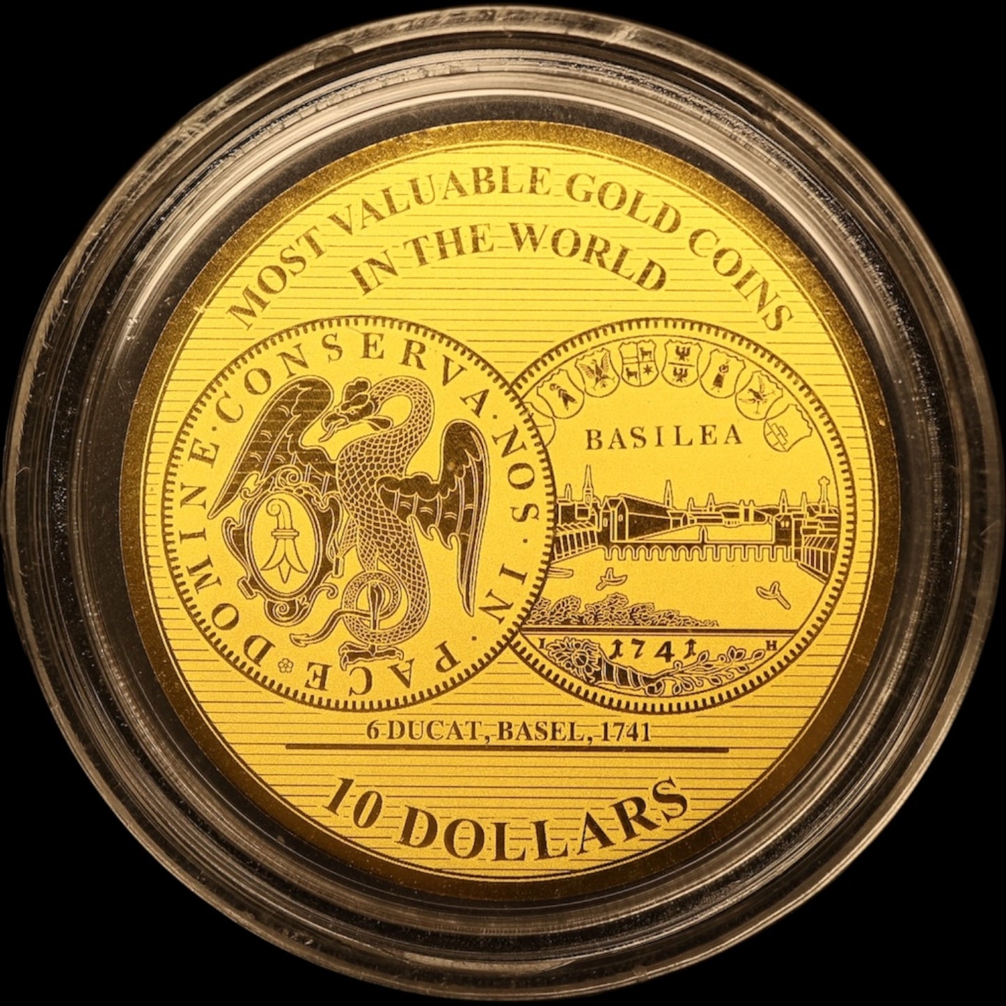 Coffret Îles Salomon 2020 7 pièces de 10 Dollars 1/100ème Once Or .999 BE