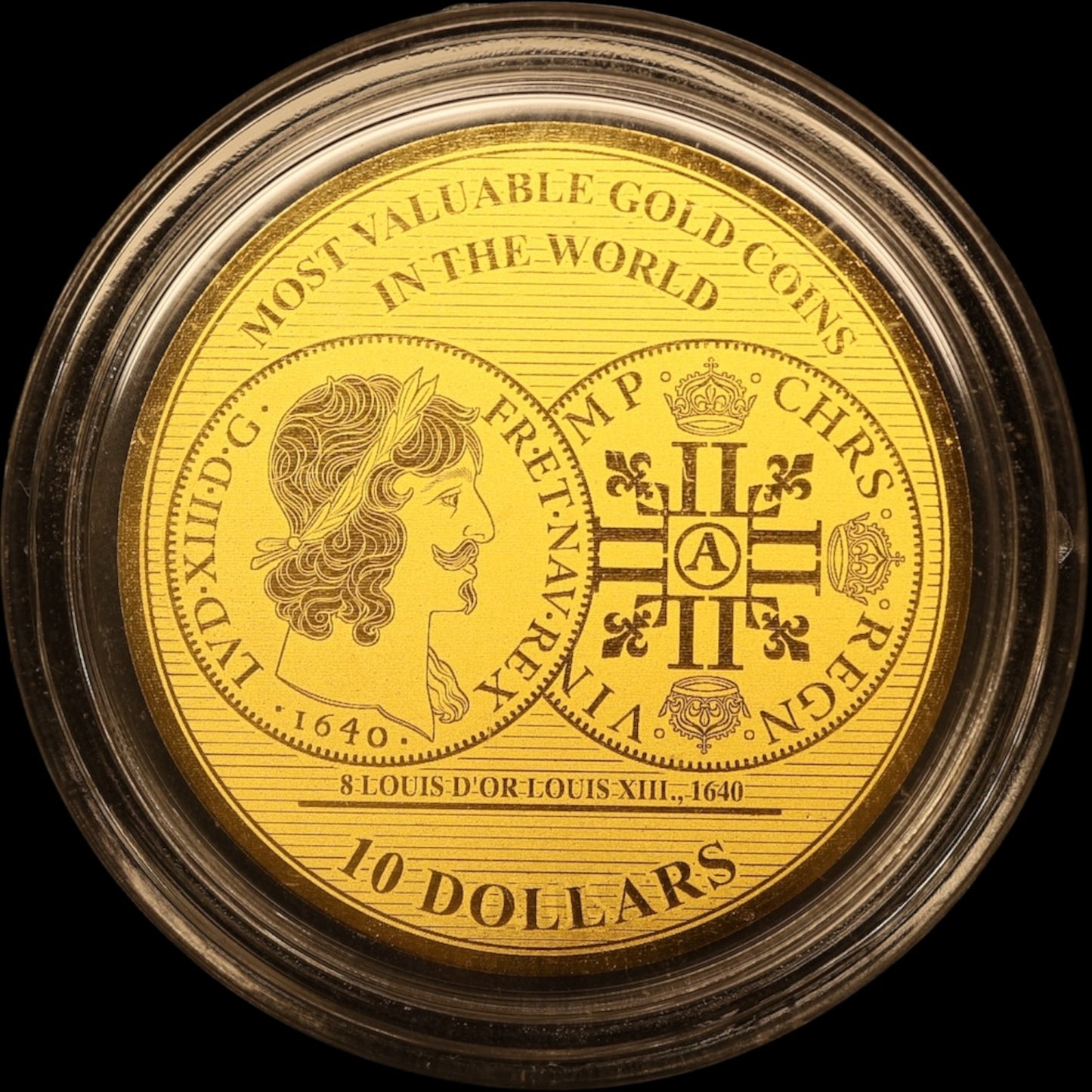 Coffret Îles Salomon 2020 7 pièces de 10 Dollars 1/100ème Once Or .999 BE