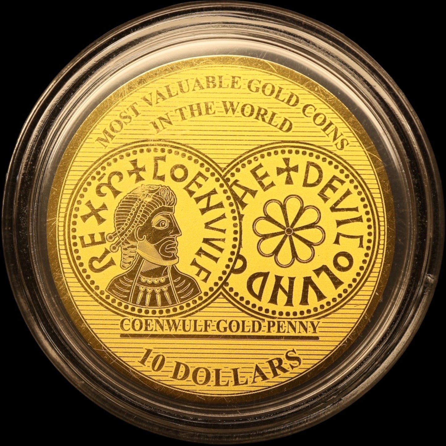 Coffret Îles Salomon 2018 7 pièces de 10 Dollars 1/100ème Once Or .999 BE