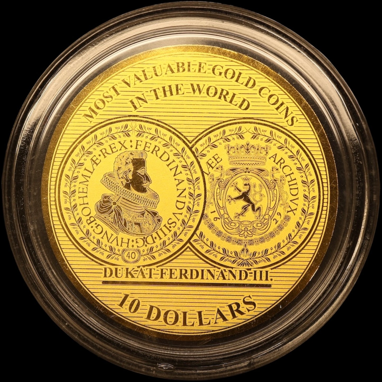Coffret Îles Salomon 2018 7 pièces de 10 Dollars 1/100ème Once Or .999 BE