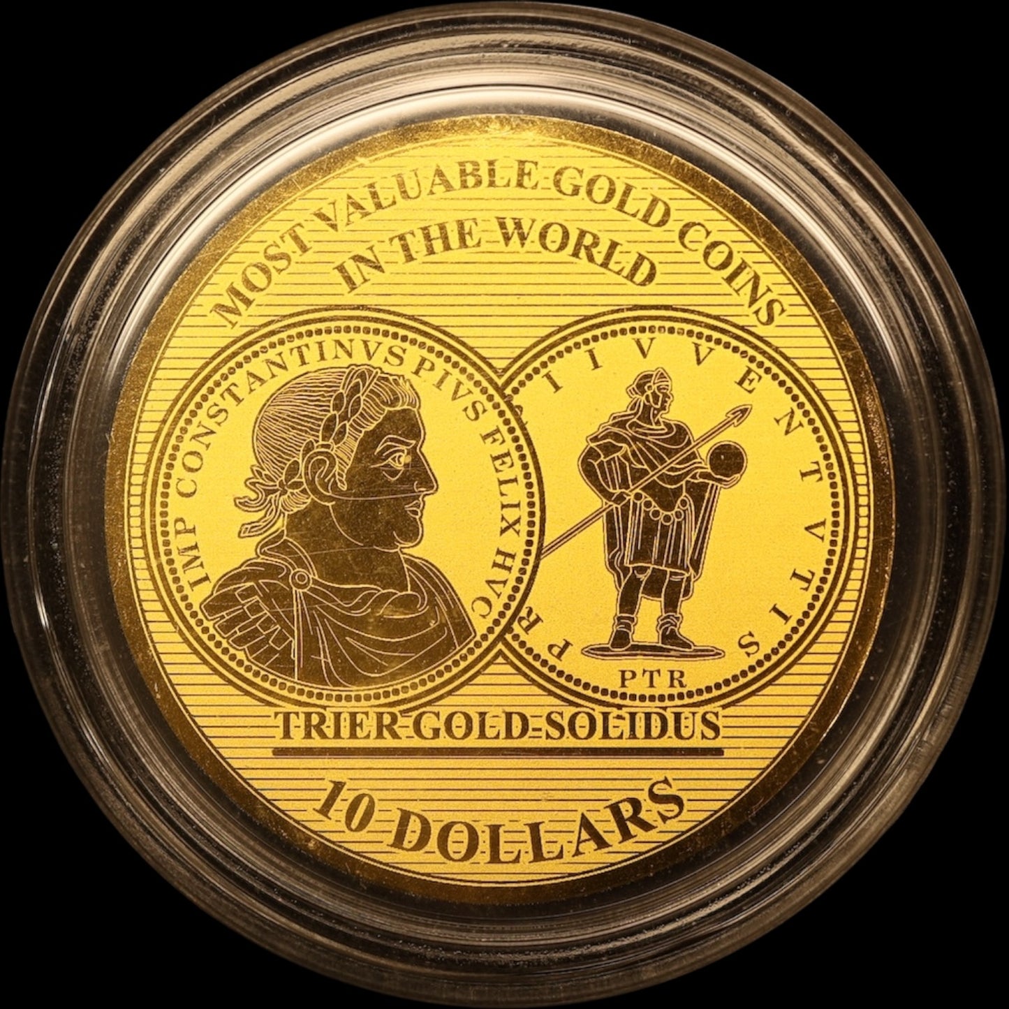 Coffret Îles Salomon 2018 7 pièces de 10 Dollars 1/100ème Once Or .999 BE
