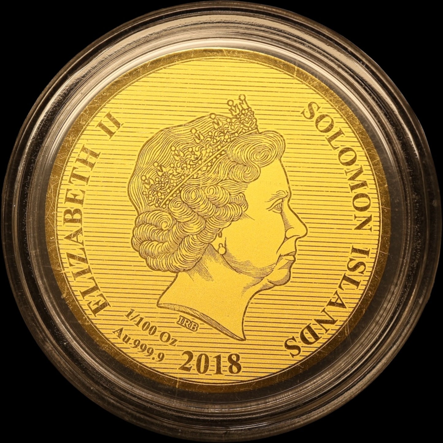 Coffret Îles Salomon 2018 7 pièces de 10 Dollars 1/100ème Once Or .999 BE