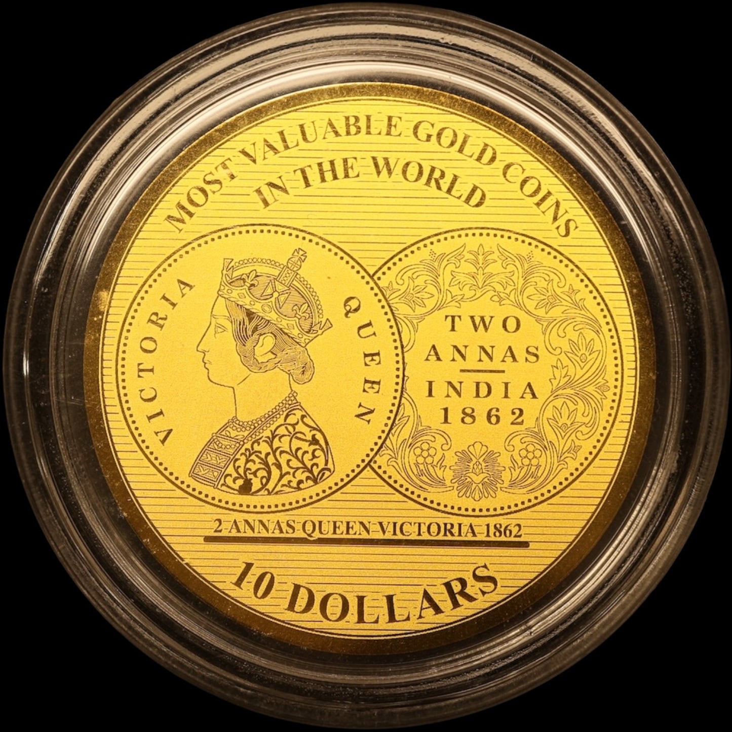 Coffret Îles Salomon 2020 7 pièces de 10 Dollars 1/100ème Once Or .999 BE