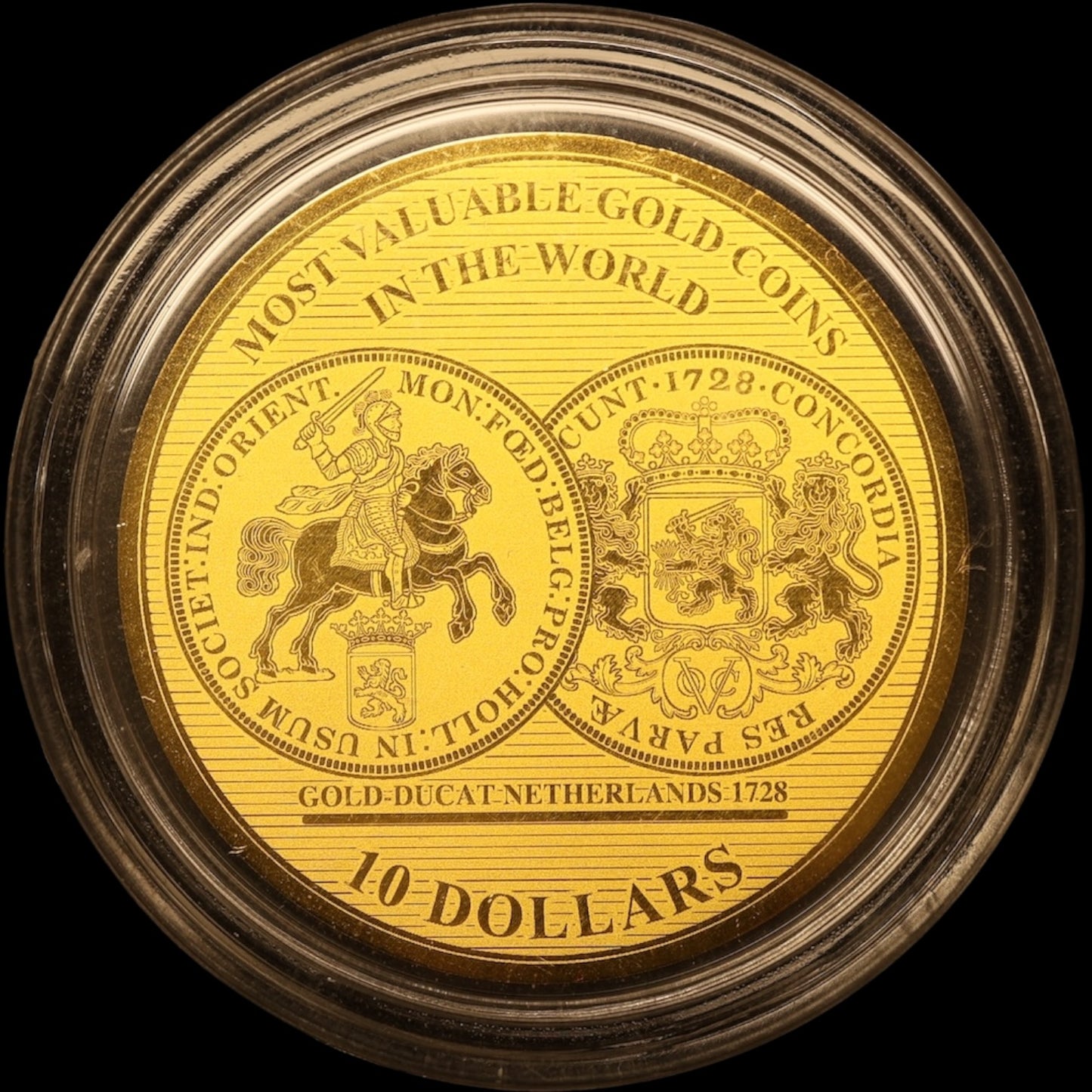 Coffret Îles Salomon 2020 7 pièces de 10 Dollars 1/100ème Once Or .999 BE