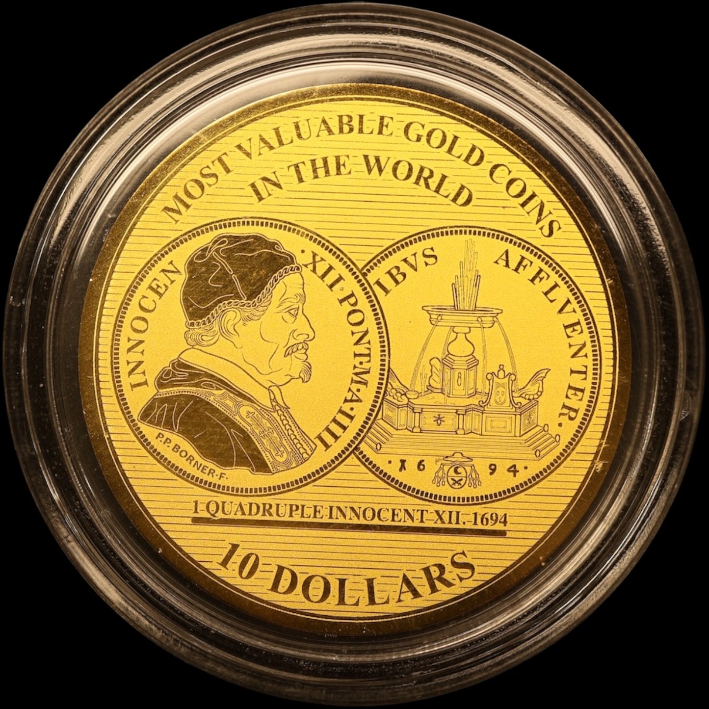 Coffret Îles Salomon 2020 7 pièces de 10 Dollars 1/100ème Once Or .999 BE