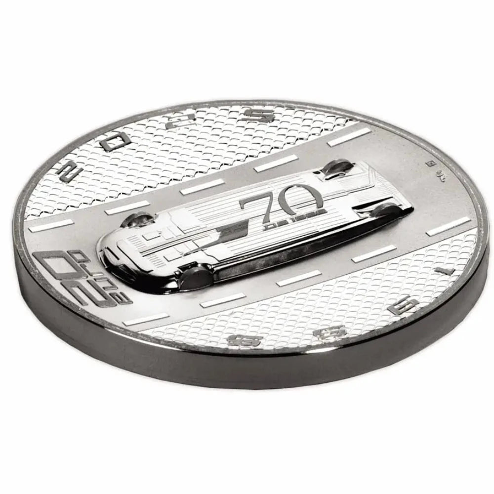 Monnaie de Paris 20 Euros 2025 BE Haut relief DS Automobiles 70 Ans Argent 1 oz Dans son coffret