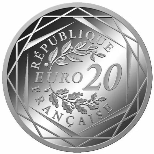 Monnaie de Paris 20 Euros 2017 BE Marianne Liberté Argent Dans son coffret