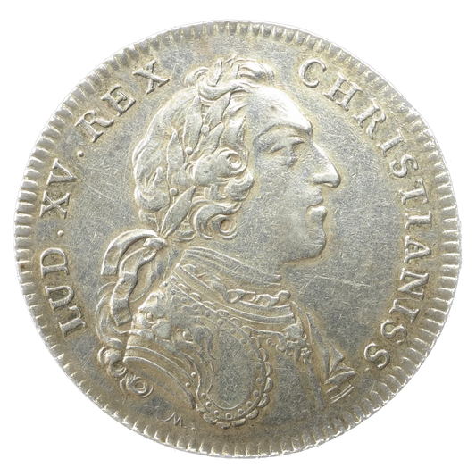 Jeton Louis XV (1715-1774) Secrétaire du roi 1731 Argent 7,84 gr 30 mm
