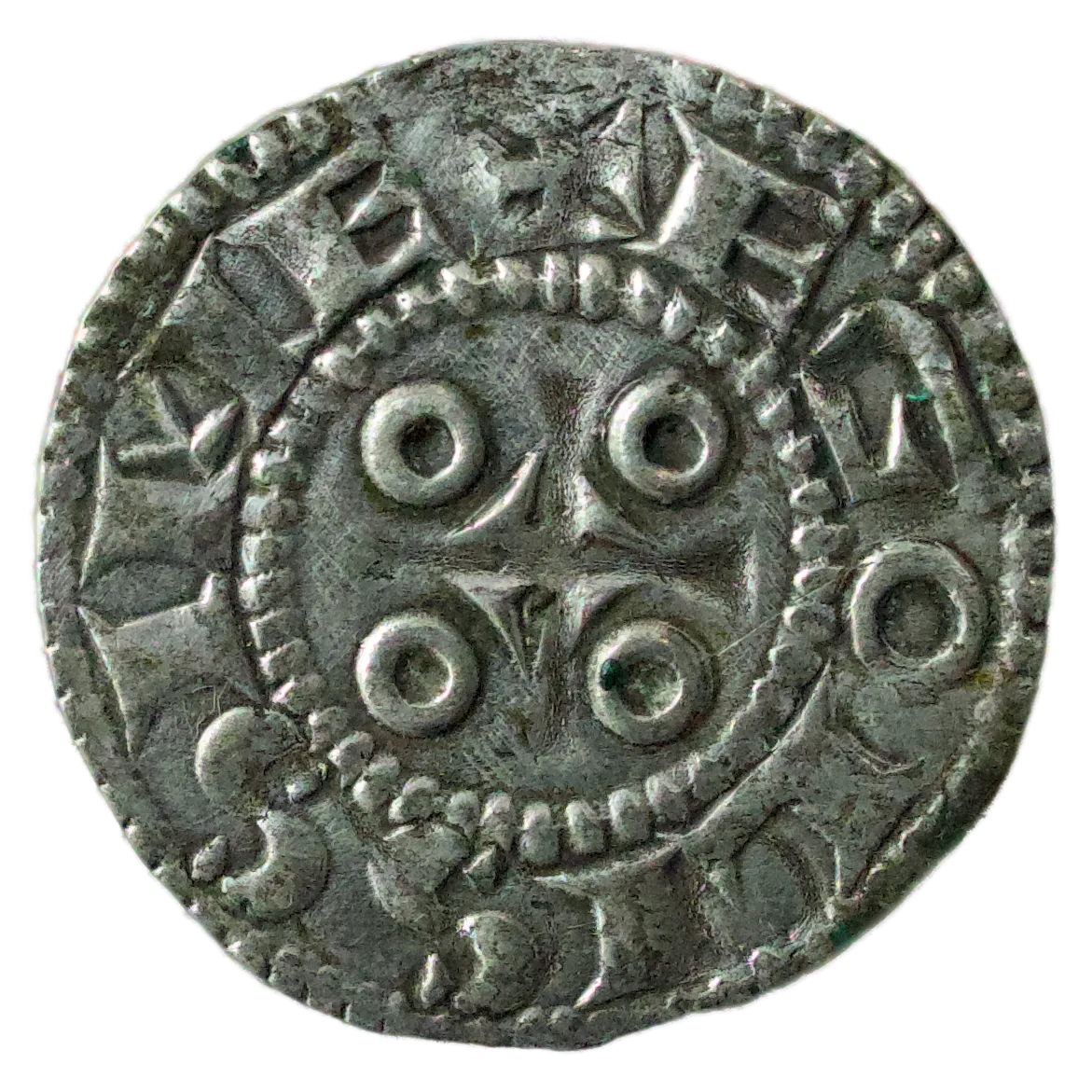 Féodale Angoulême Louis IV d'Outremer (936-954) Denier ✠ EGOLISSIME Ag 1.00 gr