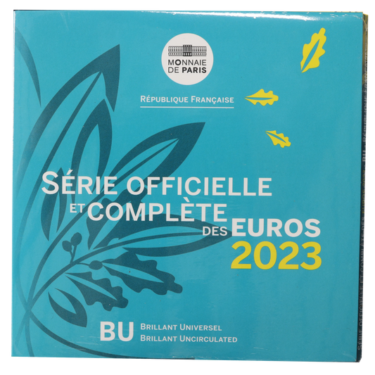 Monnaie de Paris Série Officielle des Euros 2023 Brillant Universel BU
