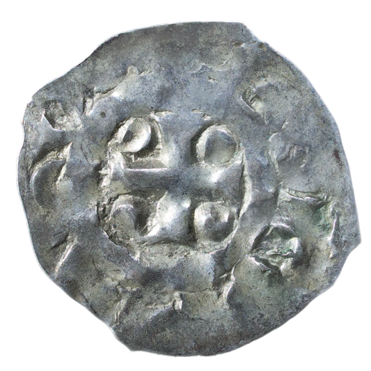 👑 Normandie (duché) Guillaume II le Conquérant (1035-1087) Denier dégénéré argent 0.85 gr