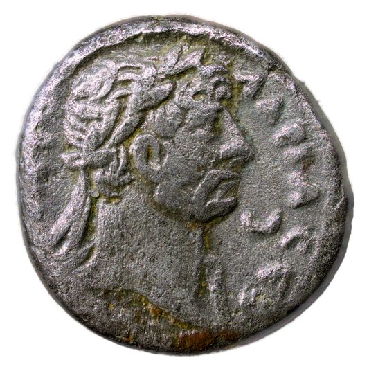 Egypte / Hadrien (121-122) Tétradrachme de billon R/ Aigle . LS 12.76 gr