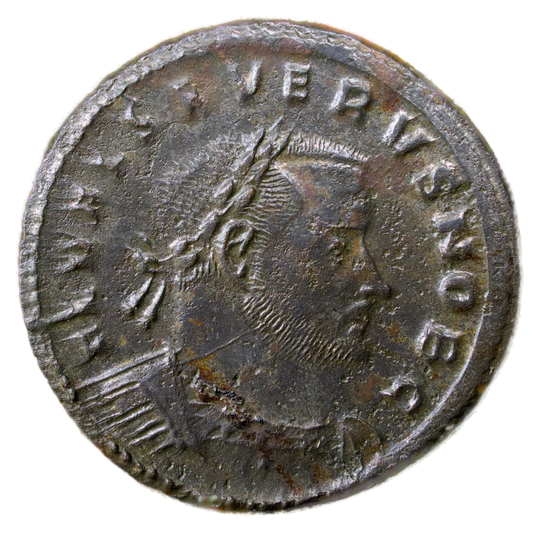 Sévère II (306-307) Follis de Trèves (PTR) R/ GENIO POPULI ROMANI 9.50 gr