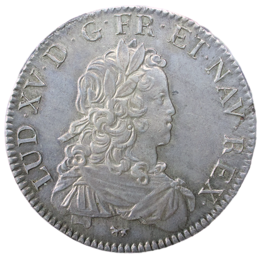 Louis XV (1715-1774) Ecu de France 1732 A Paris 24.41 gr Flan Neuf