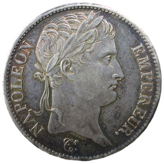 Napoléon Ier (1804-1814) 5 Francs 1808 A Paris type République Argent 24.92 gr