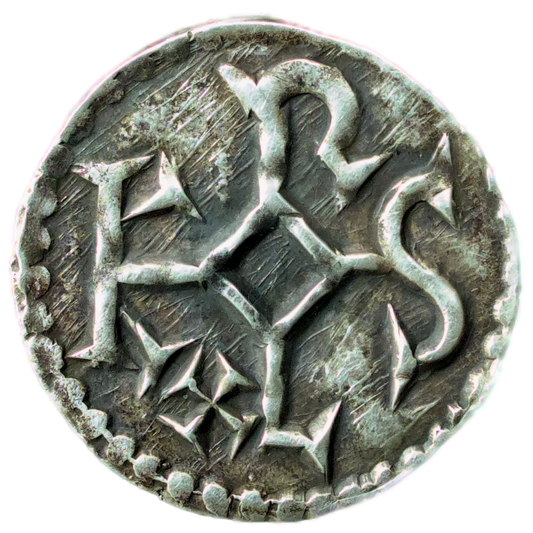 Charles II le Chauve (823-877) Obole (Melle) +METVLLO argent 0.83 gr