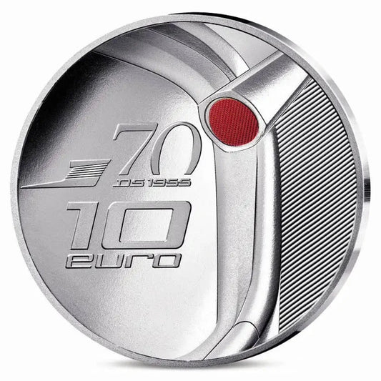 Monnaie de Paris 10 Euros 2025 BE DS Automobiles 70 ans Argent dans son coffret
