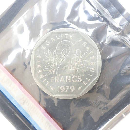 Monnaie de Paris PIEFORT 2 Francs Semeuse 1979 Argent 17.80 gr Scellé