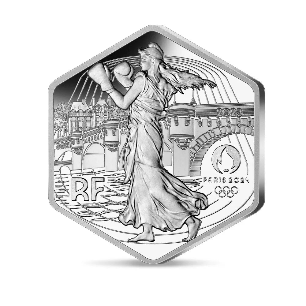 Astérix aux Jeux Olympiques - Monnaie de 10€ Argent - BE 2024 Astérix aux Jeux Olympiques - Monnaie de 10€ Argent - BE 2024