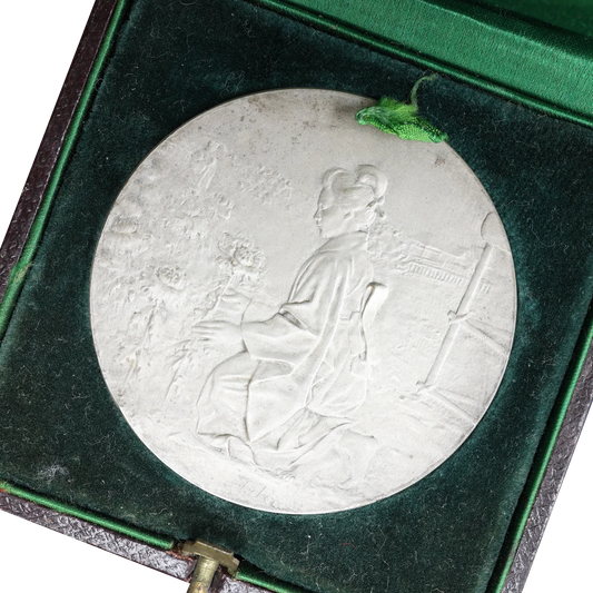 Médaille Société Française des Chrysanthémistes - Comité Algérien Par Rivet 60.46 gr 49.5 mm