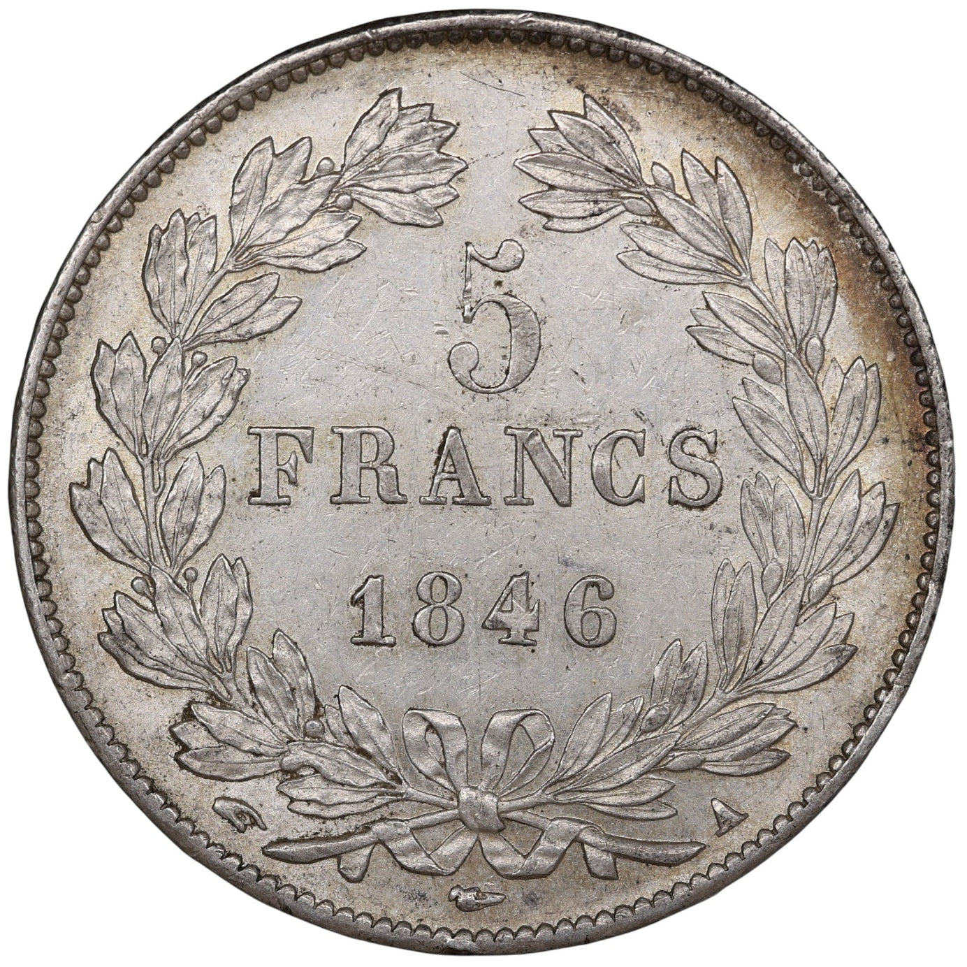Louis-Philippe Ier (1830-1848) 5 Francs 1846 A Paris Argent 25.00 gr