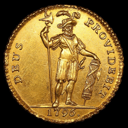 Suisse Canton de Berne 2 Duplone 1796 Or 15.23 gr