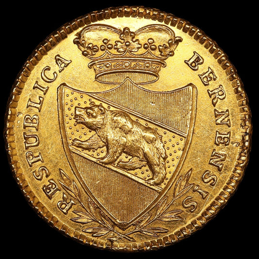 Suisse Canton de Berne 2 Duplone 1796 Or 15.23 gr