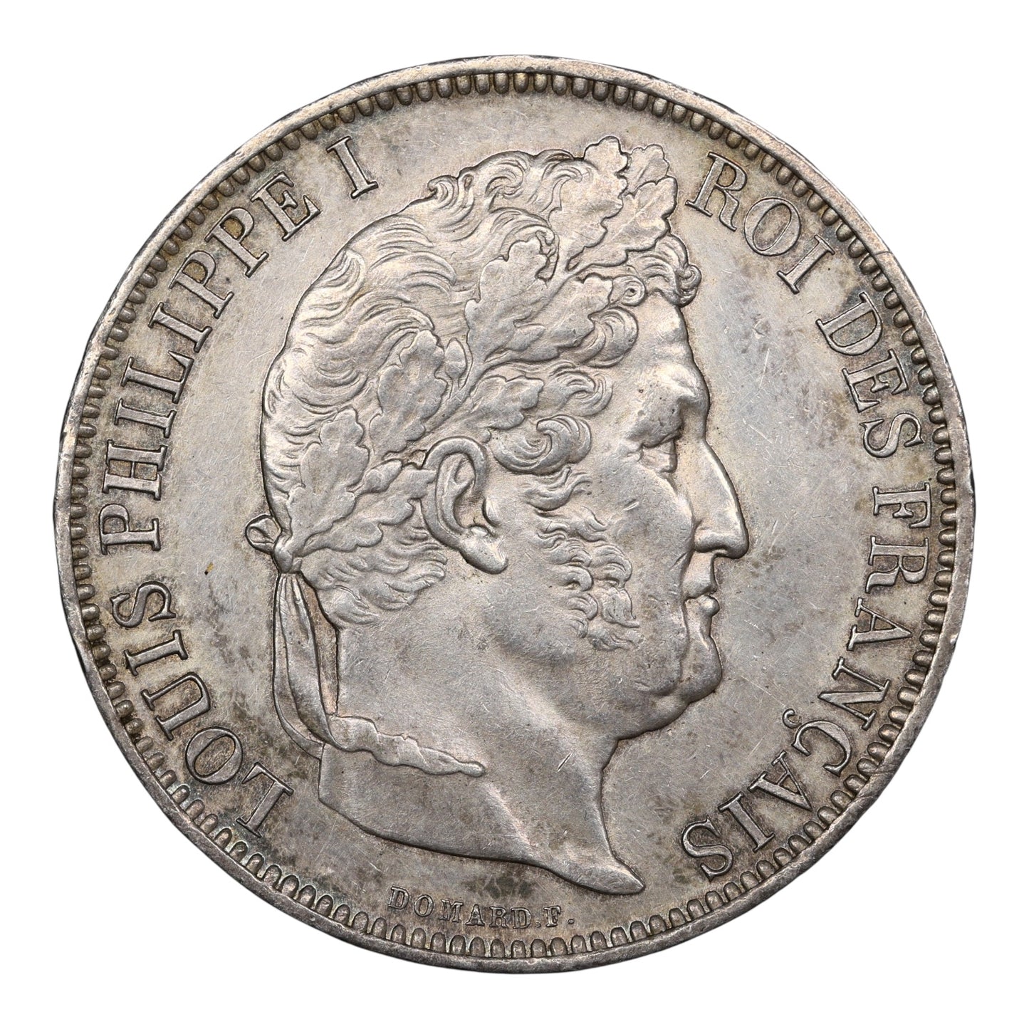 Monnaie de visite Louis-Philippe Ier (1830-1848) Module de 5 Francs 1831 Rouen argent 25.21 gr Sup