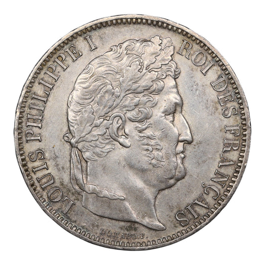 Monnaie de visite Louis-Philippe Ier (1830-1848) Module de 5 Francs 1831 Rouen argent 25.21 gr Sup