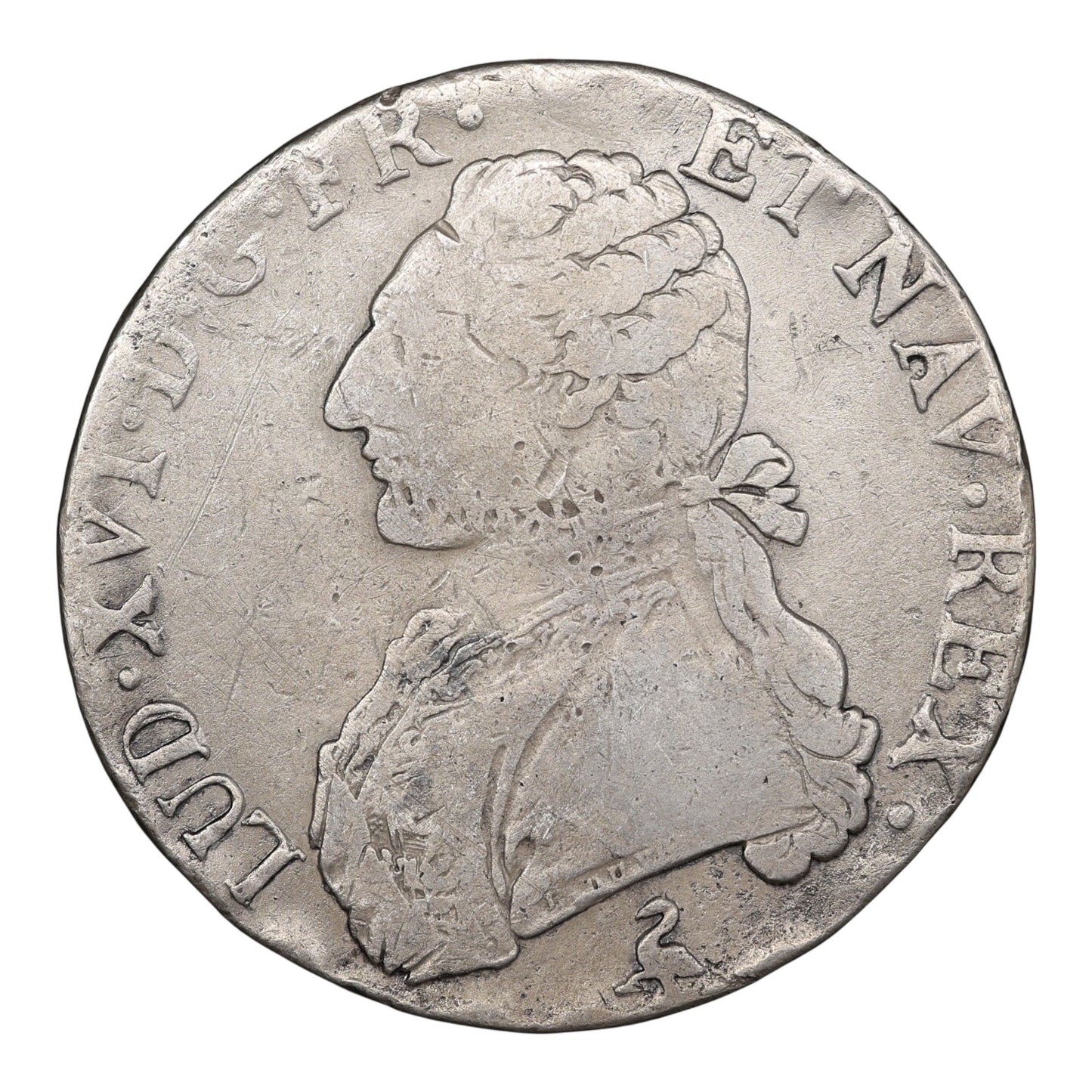 Louis XVI (1774-1792) Écu aux branches d'olivier 1784 A Paris Argent 25.99 gr