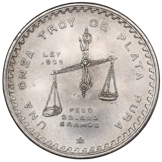Mexique 1 Once 1979 Argent .925 Mexico 33.625 gr