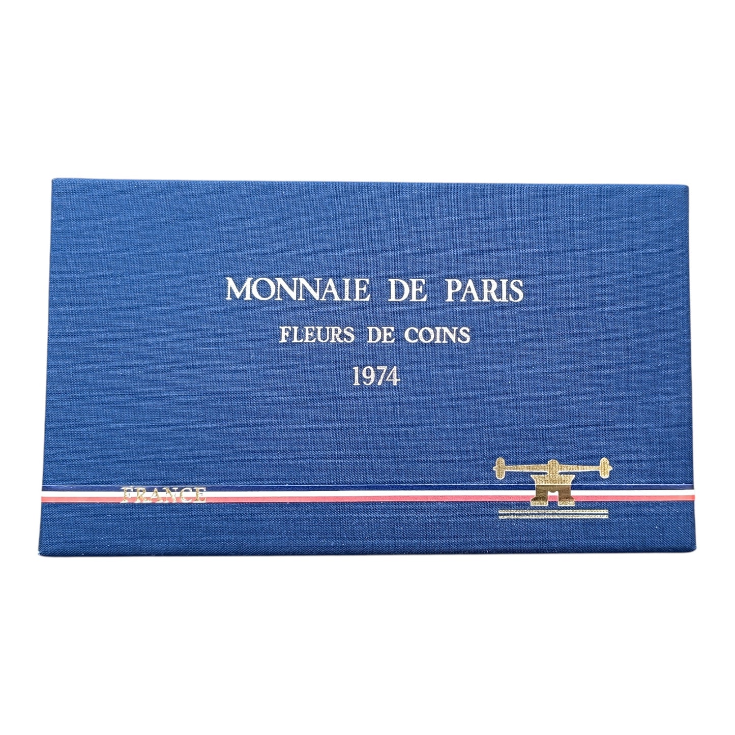 France Coffret Fleur de Coins 1974 BU Monnaie de Paris avec 50 francs Hercule Argent