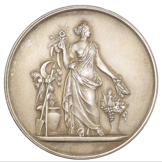Médaille Société d'Horticulture de Limoges Argent 37.95 gr