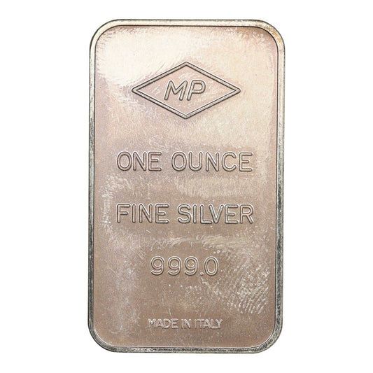 Lingotin 1 Ounce Once Argent Silver Johnson Matthey Metalli Preziosi Paderno Dugnano Milano