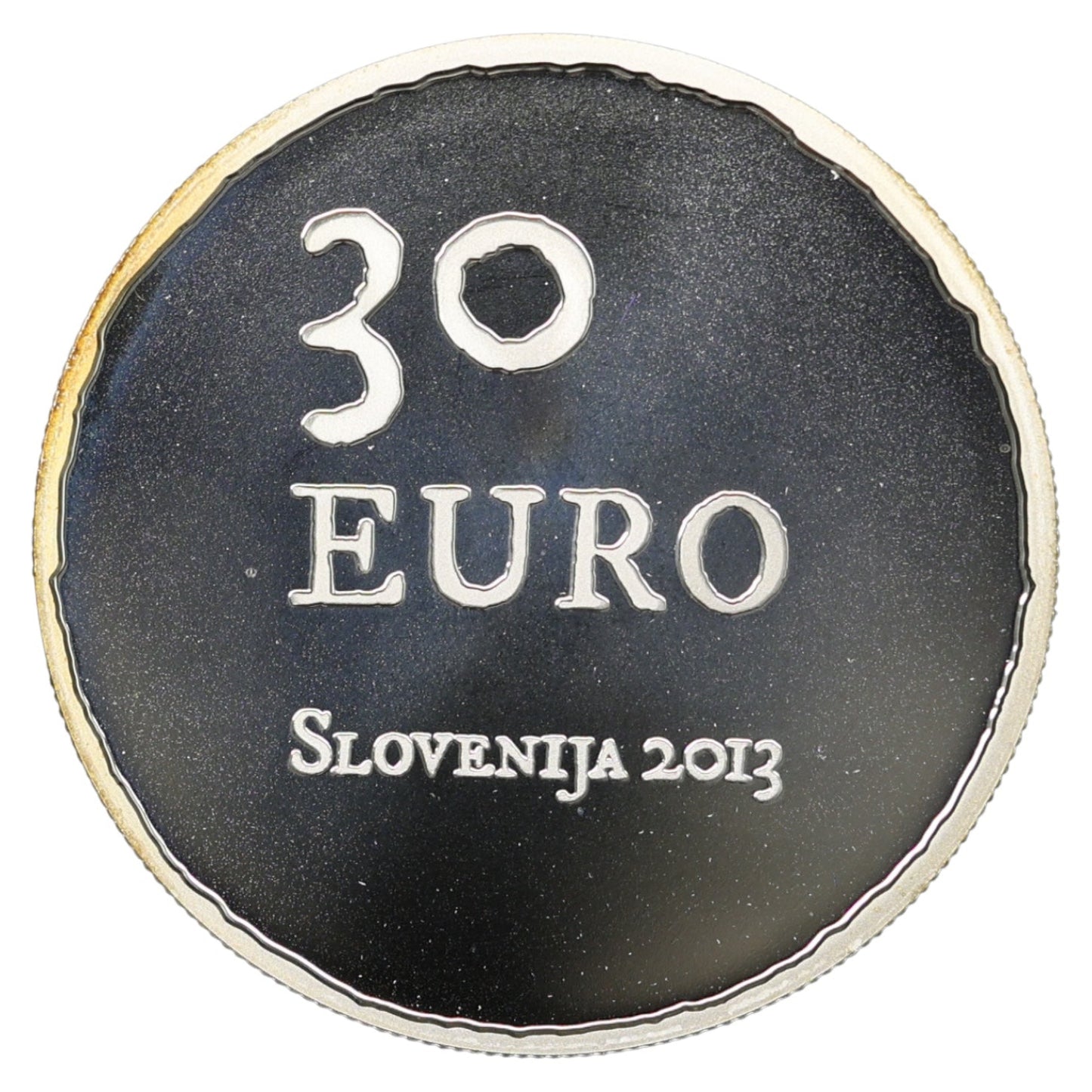Slovénie 30 Euros 2013 300e Anniversaire  de la Révolte paysanne de Tolmin Argent BE 15 gr