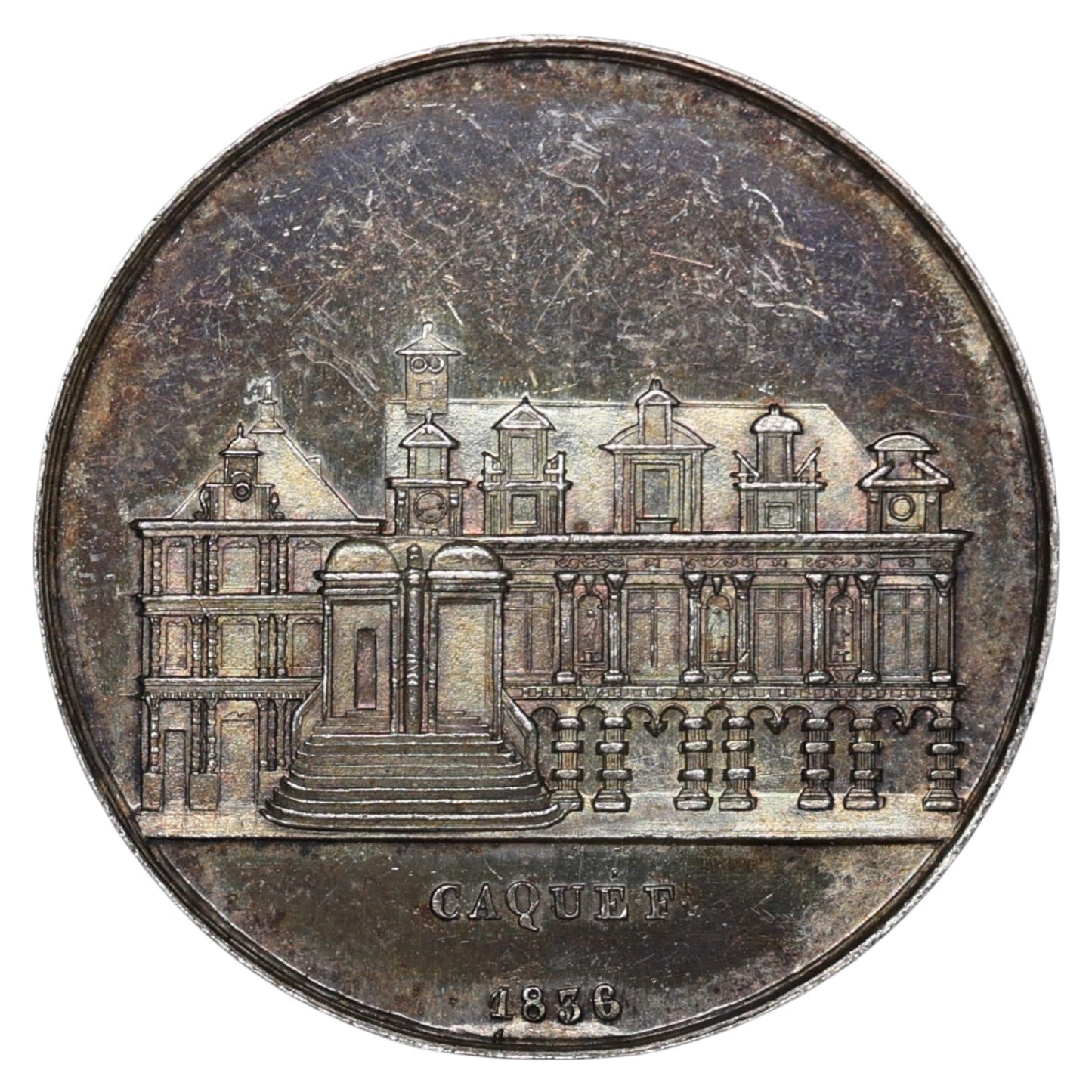 Jeton Conseil Municipal de la ville de La Rochelle Argent 8.54 gr 28 mm